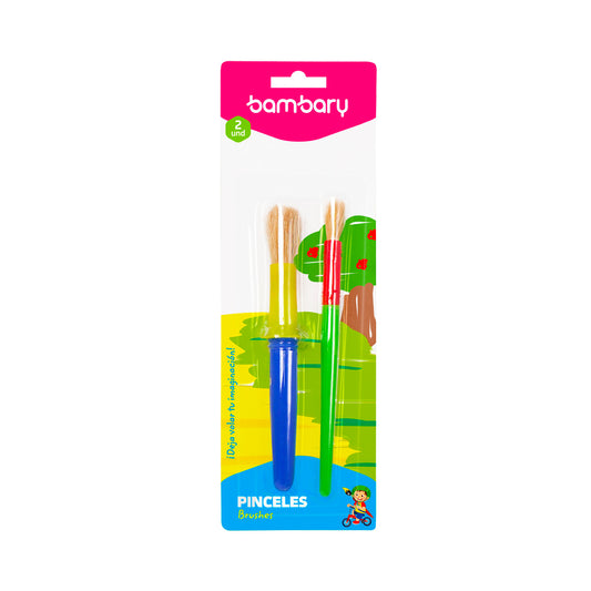 PINCELES JUMBO 2 UNDS   BAMBARY  [7505/001]