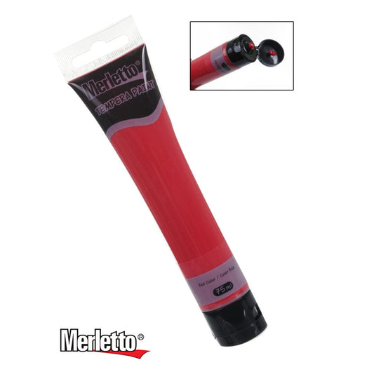 Pintura Acrílica Roja 75ml Merletto 1610