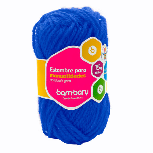 HILO DE LINO COLOR AZUL  15 g BAMBARY [8010/480]