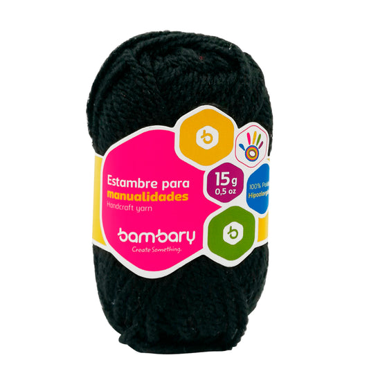 HILO DE LINO NEGRO 15 g BAMBARY [8010/960]