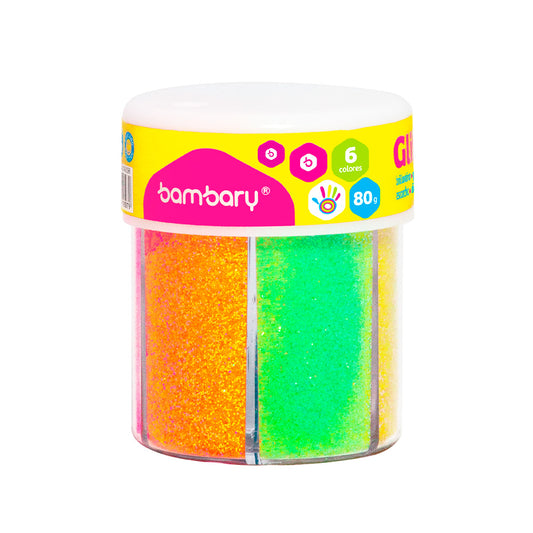 ARENILLA 6 COLORES 80 g  BAMBARY [0145/096]