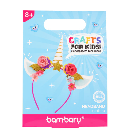 KITS DE MANUALIDADES CINTILLO UNICORNIO BAMBARY [1010/005]
