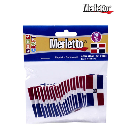 Foamy Bandera Dominicana 20/1 Merletto 2197