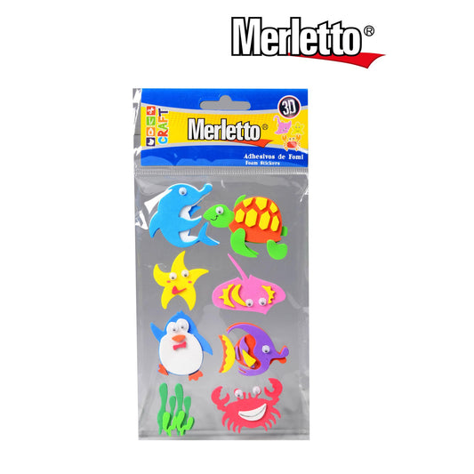 Foamy Animales Marinos Merletto 2530