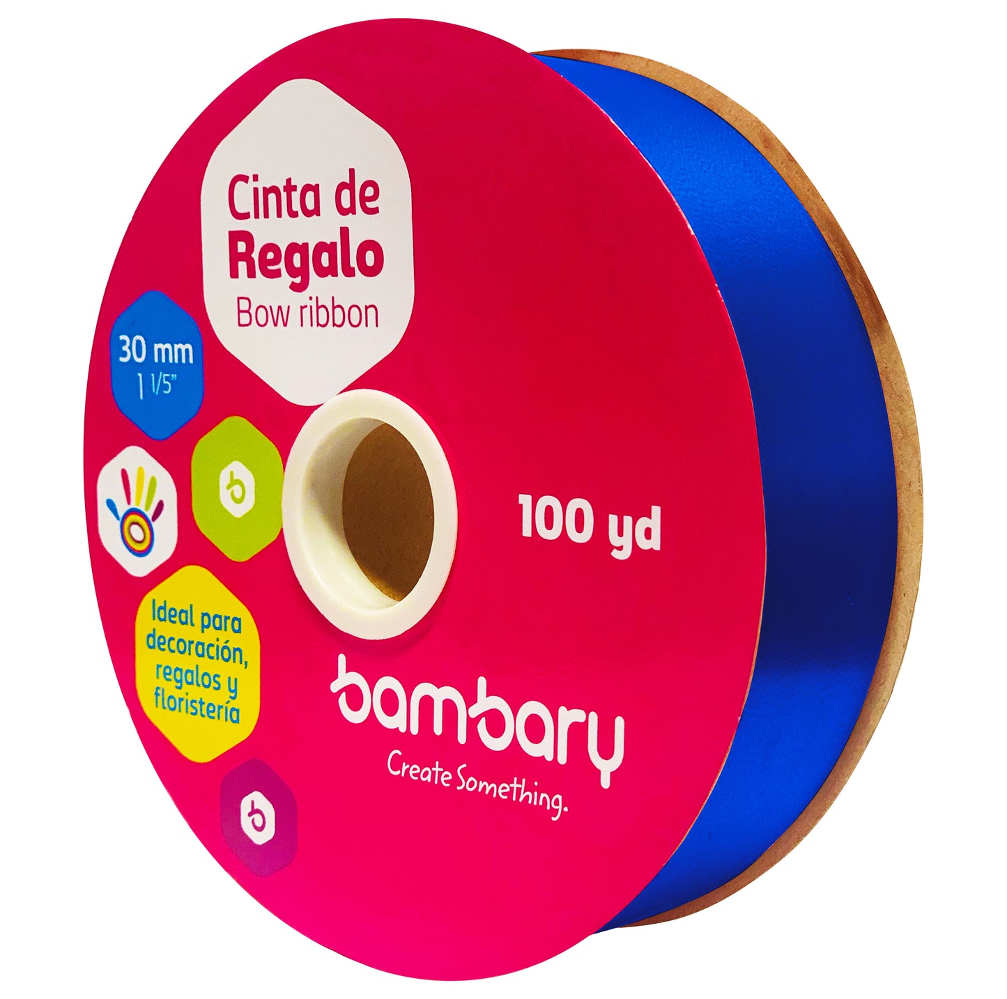 CINTA PLASTICA 100 Y BAMBARY 30 mm  [1030/480]