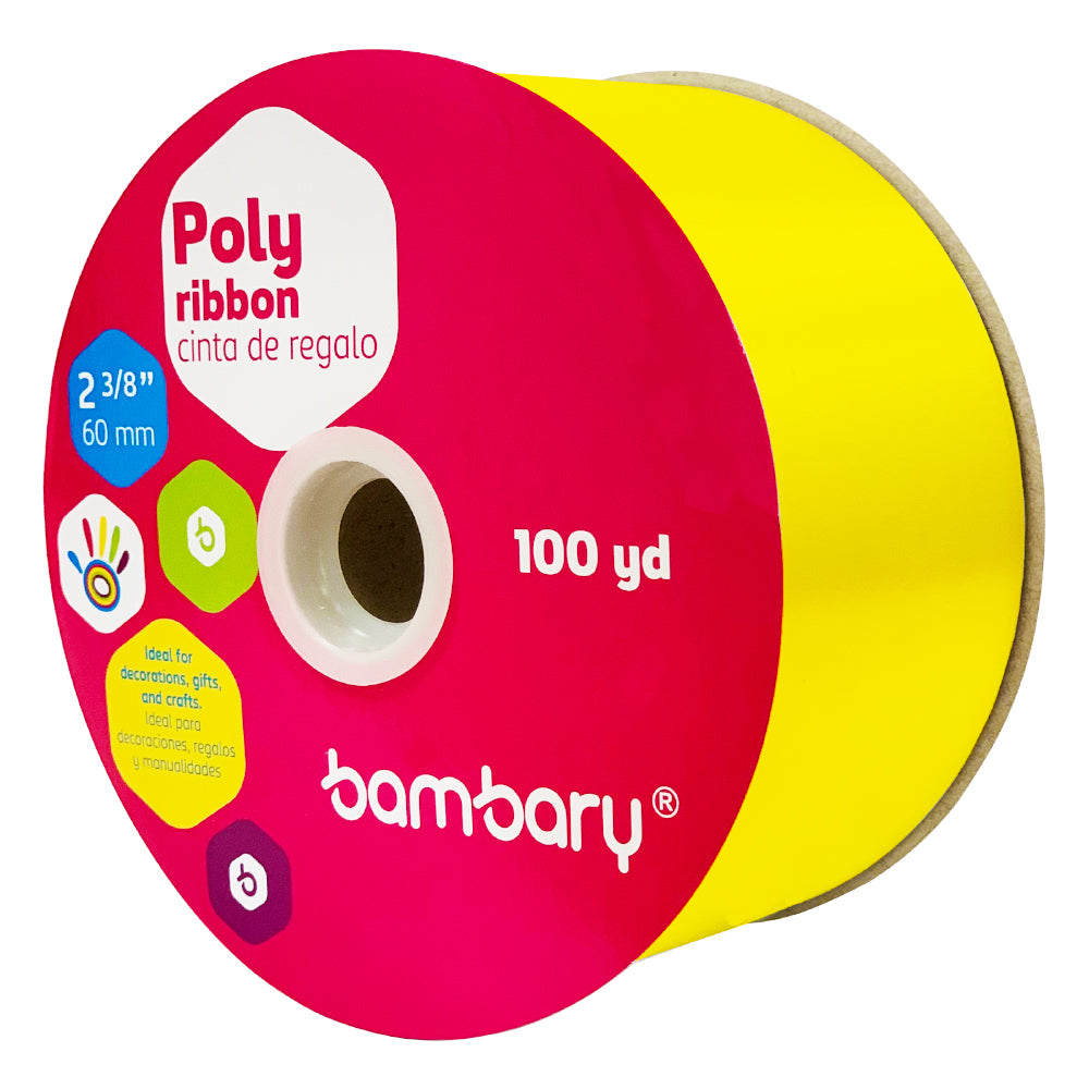 CINTA PLASTICA 100 Y [2] 3/8''  60 mm BAMBARY  [1060/220]