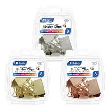 BINDER CLIPS METALICO 8/1  BAZIC  [275]