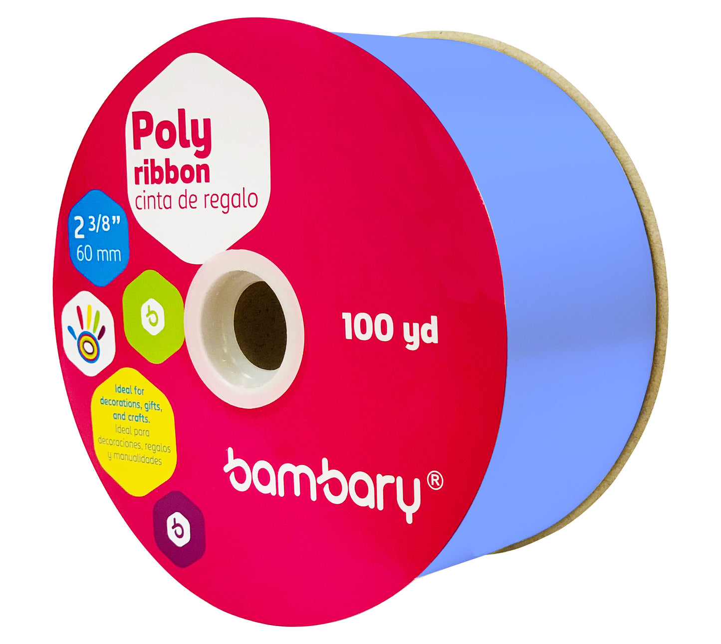 CINTA PLASTICA AZUL CLARO 100Y [2]  3/8'' BAMBARY [1060/445]