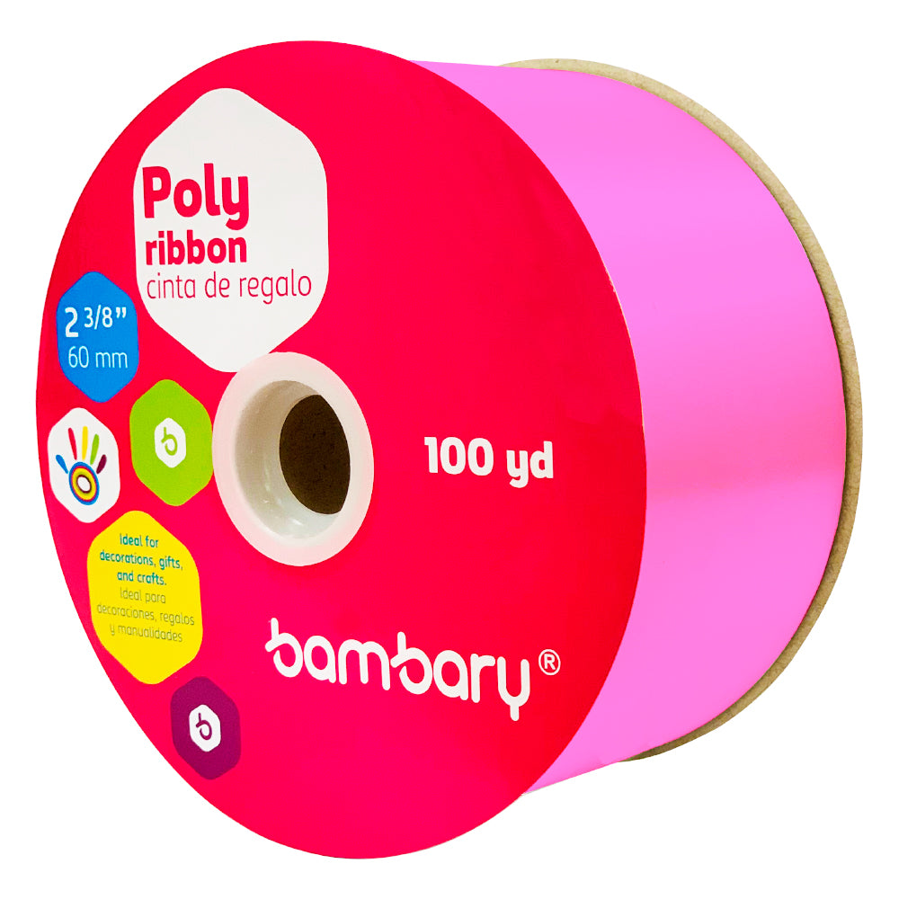 CINTA PLASTICA  100Y [2] 3/8'' 60mm BAMBARY [1060/625]