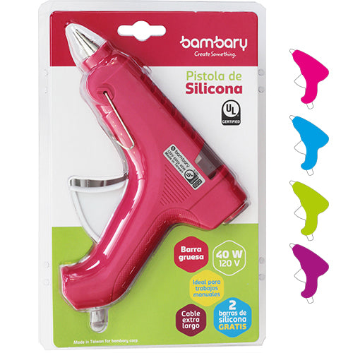 Pistola de silicón grande Bambary 2440/000