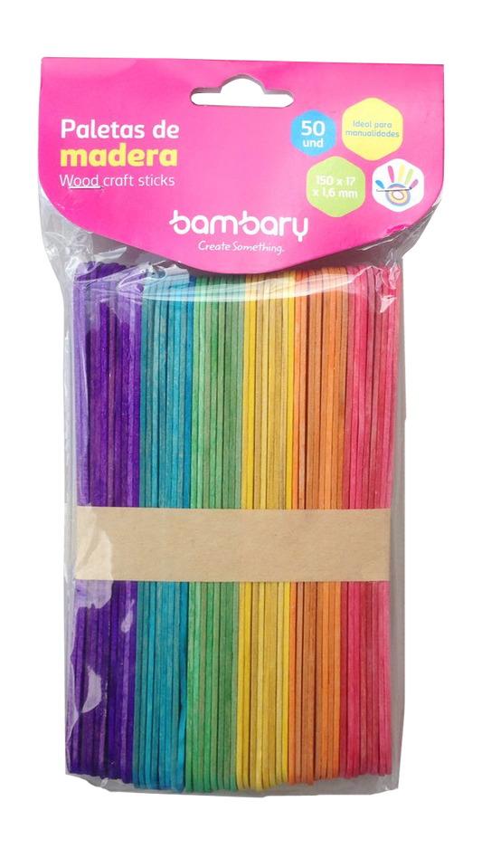 Palito jumbo color 50/1 Bambary  1030/050