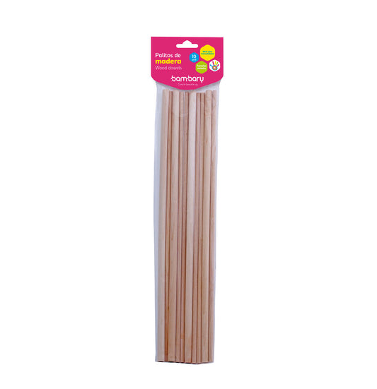 Palito Redondo 10/1 Natural Bambary  6090/740