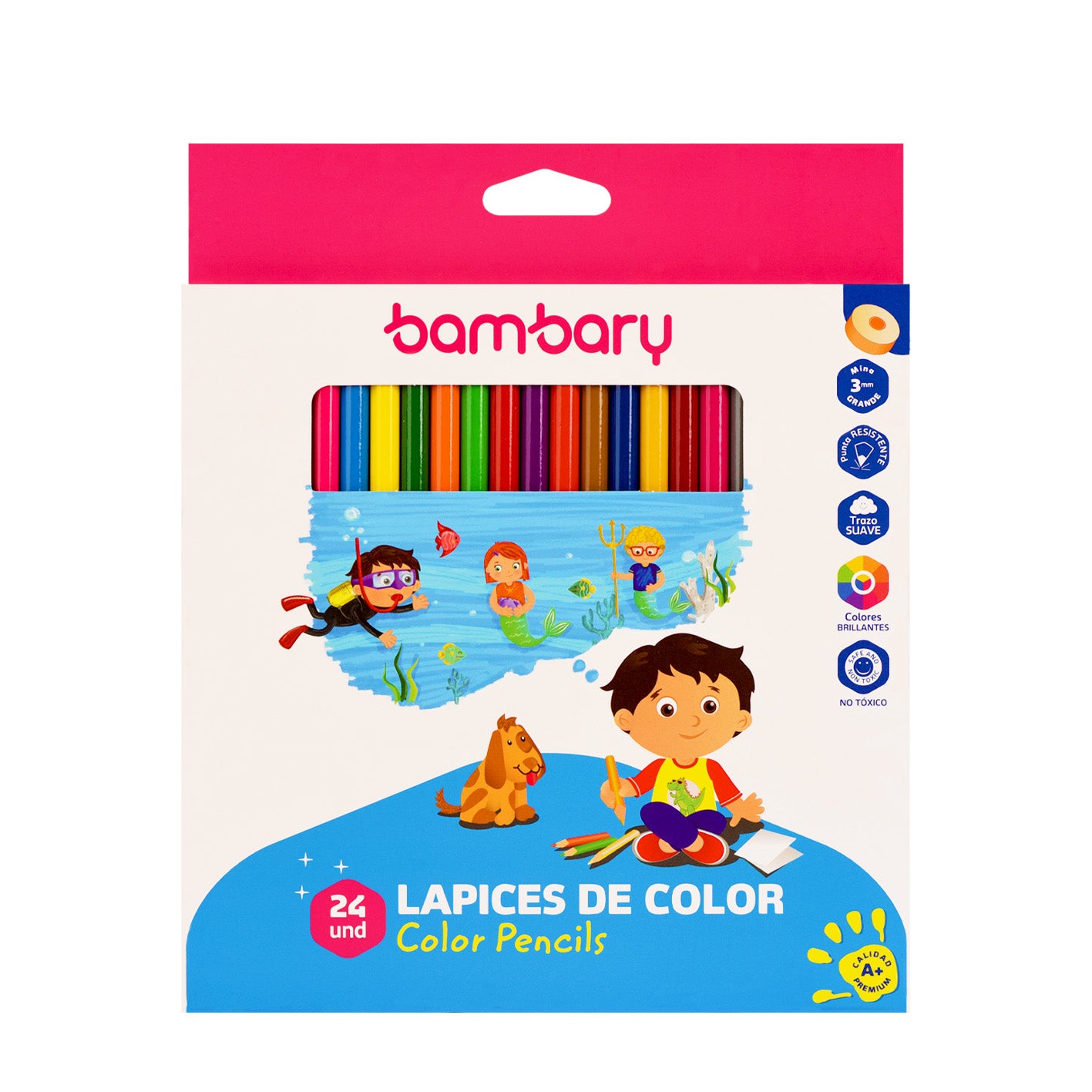LAPIZ DE COLOR 24/1 BAMBARY 1515/103