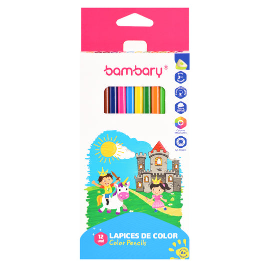 LAPIZ DE COLOR 12/1 BAMBARY 1520/100