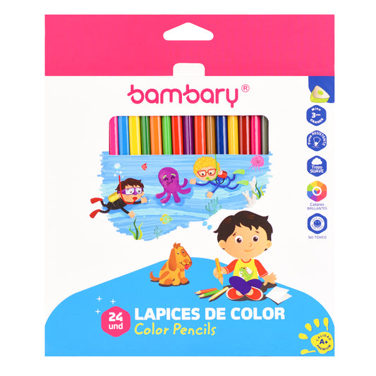 LAPIZ DE COLOR 24/1  BAMBARY  [1520/101]