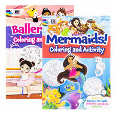 LIBRO DE COLOREAR SIRENAS BALLERINAS BAZIC [70513]