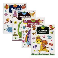 LIBRO DE COLOREAR ANIMALES BAZIC [72822]