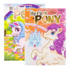 LIBRO  DE COLOREAR MY FIRST PONY BAZIC [734]