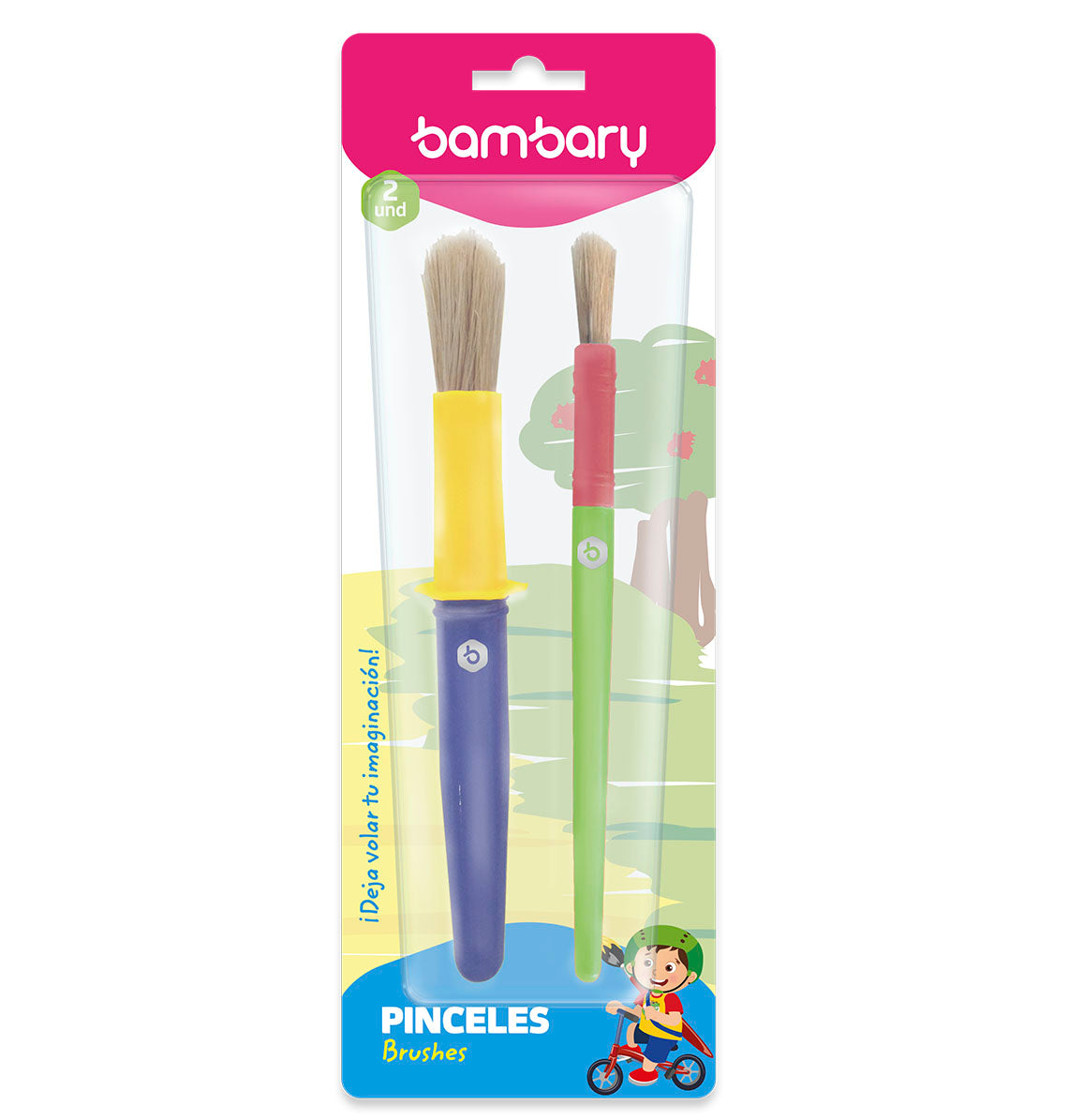 Pinceles Jumbo 2/1 Bambary 7505/001