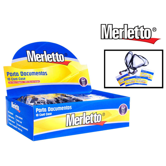 Porta Carnet Negro C/Cordón 50/1 Merletto 780-547808999