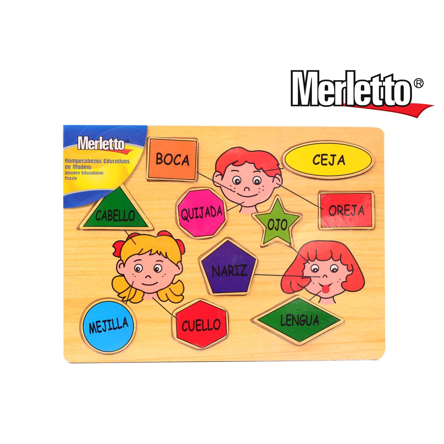 Juego Madera Rostro Merletto 780-6800614