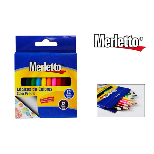 Lápiz Color Corto Merletto 780-7191443