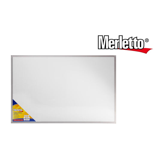 Pizarra Blanca 24X36 Borde Aluminio Merletto 780-7361747