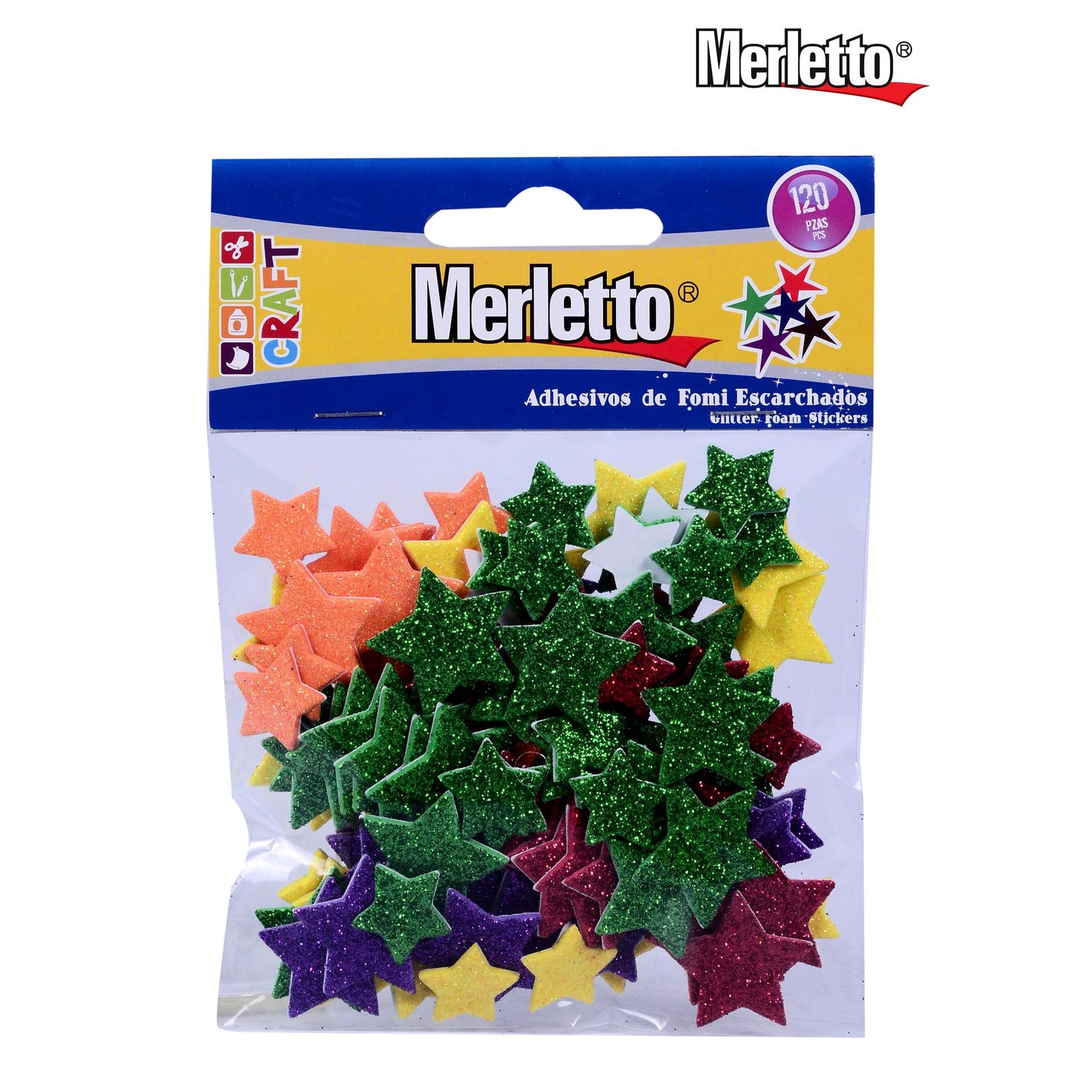 Foamy Estrellas 2186 C/Brillo 120/1 62295 Merletto