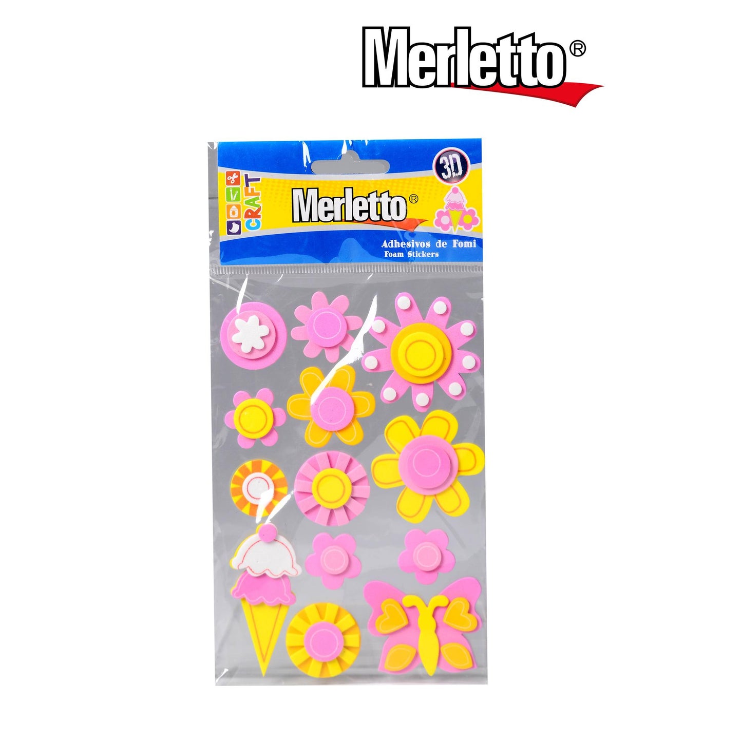 Foamy Flores 3D Merletto 785-5502632