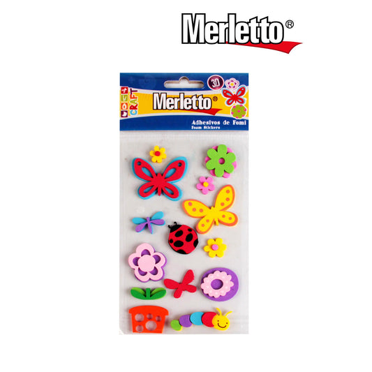 Sticker en Foamy 3D Merletto