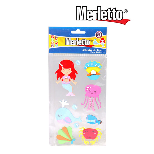 Foamy Mar/Sirena 3D Merletto 785-5503071