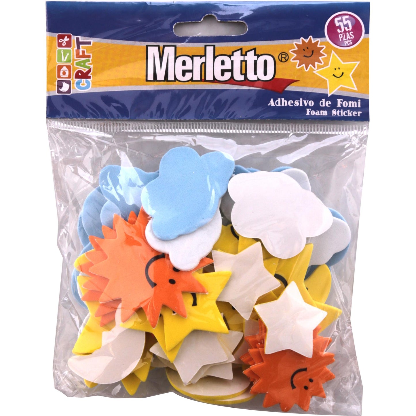 Foamy Luna y Estrella 3322 55/1 Merletto 92519