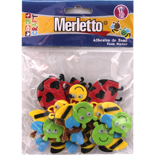 Foamy Abejas C/Ojitos Merletto 785-5503324