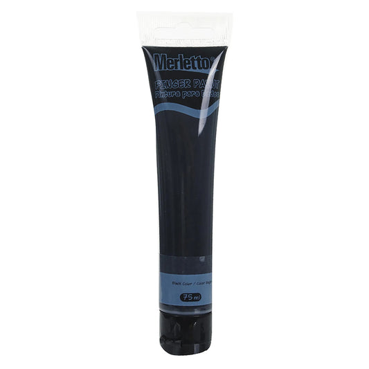 Pintura Negra  Acrílica 75ml Merletto 718211699