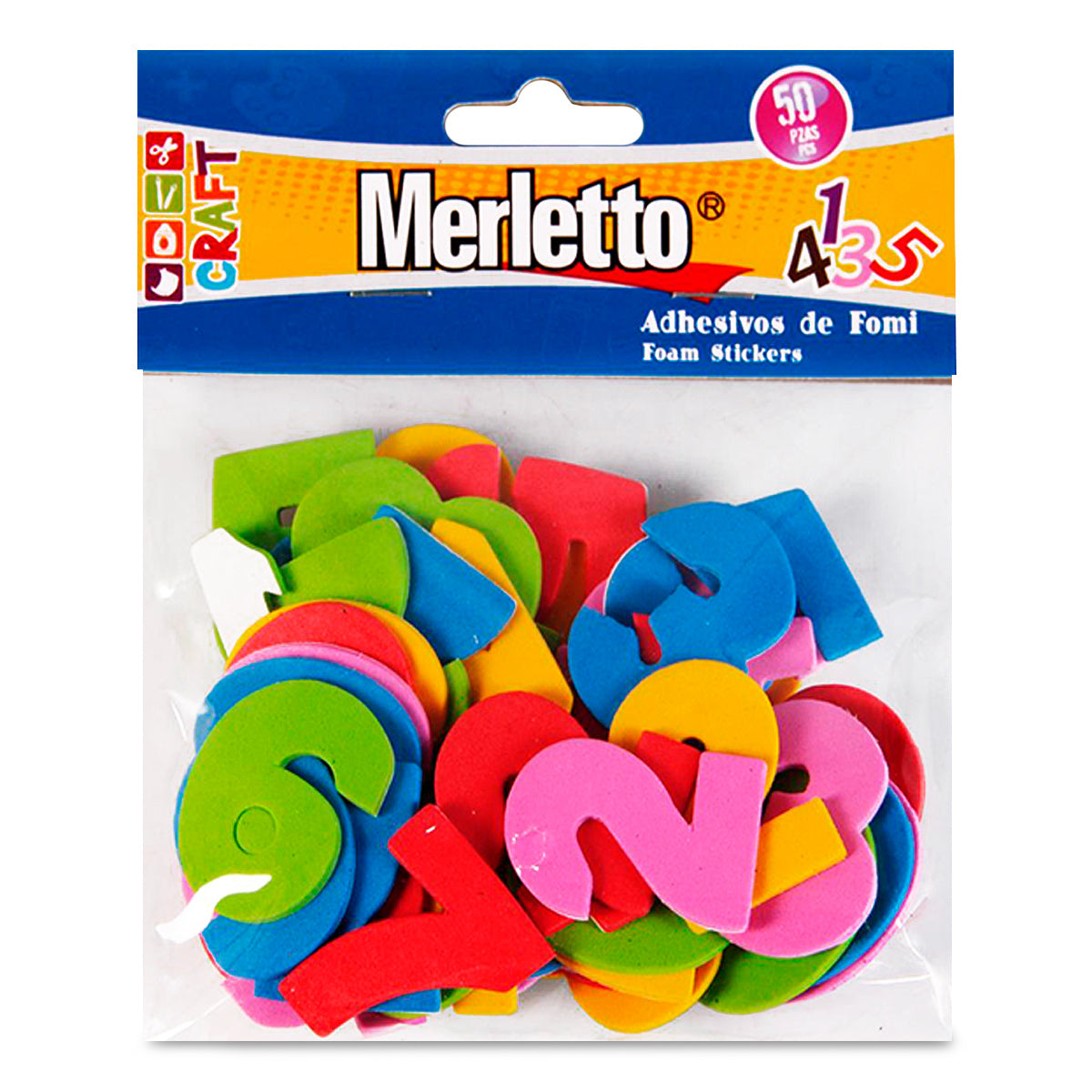 Foamy Numeros Grandes 50/1 Merletto 785-7492720