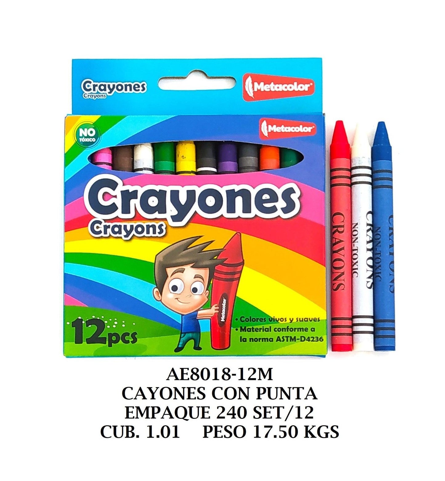 Creyones Jumbo 12/1 Metacolor