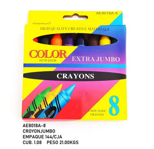 Creyones Jumbo 8/1 BEIFA      AE8018A-8