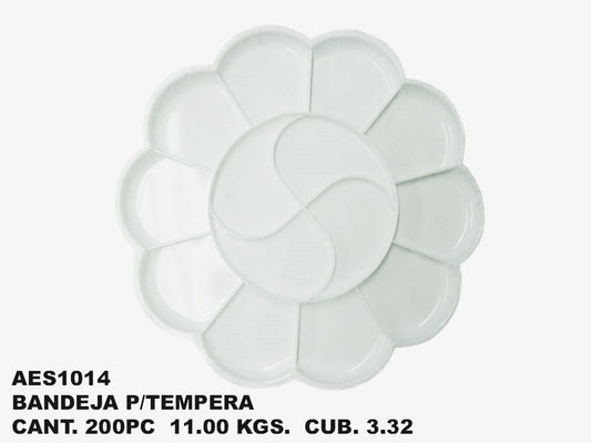 Paleta Pintura Blanca 14 Hoyos BEIFA   AES1014