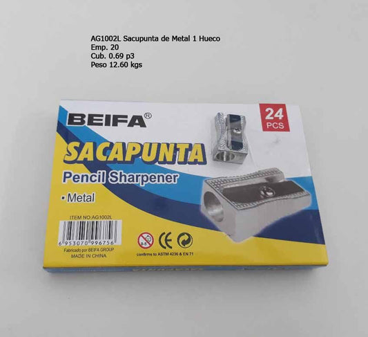 Sacapunta de Metal 24/1 BEIFA    AG1002L