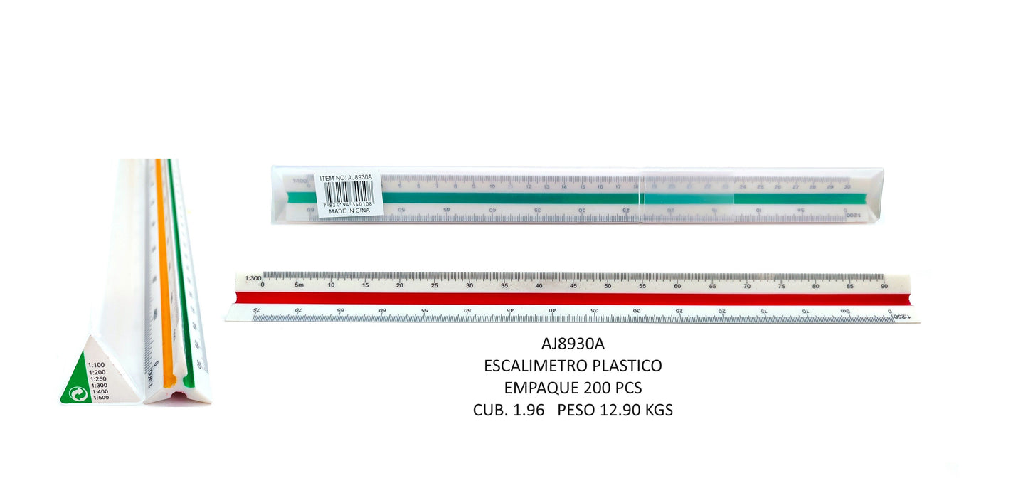 Regla Escala BEIFA    AJ8930A