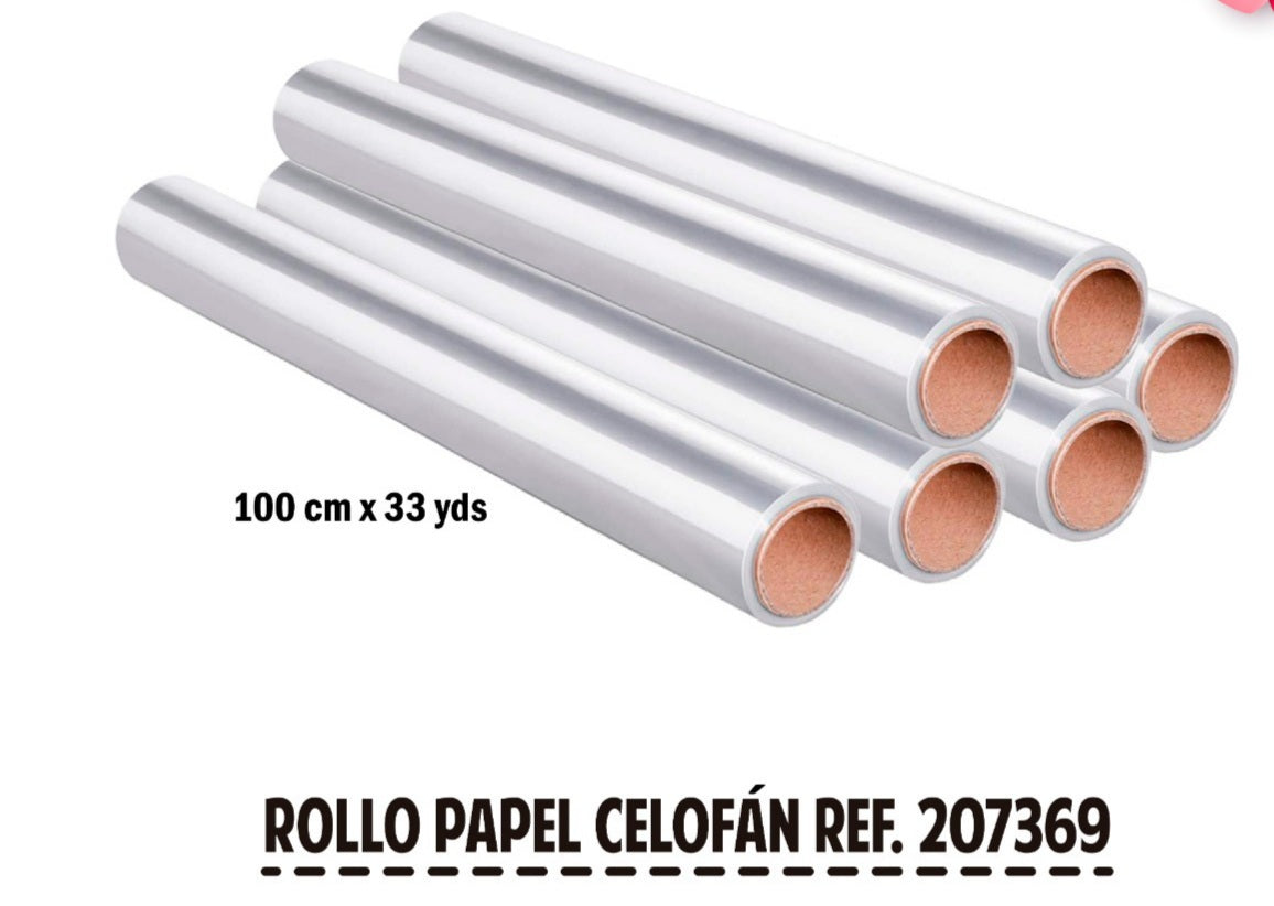 Rollo Celofán Clear 39"X33YDS