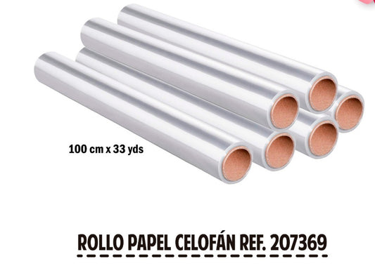 Rollo Celofán Clear 39"X33YDS