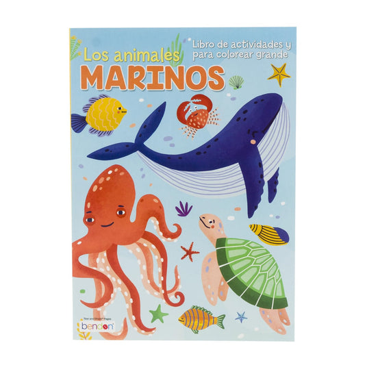 Libro de Colorear Animales marinos