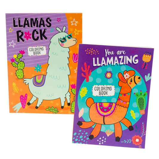 Libro Colorear Llamas
