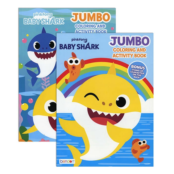 Libro de colorear Baby Shark