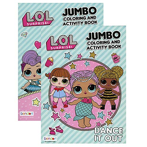 Libro Colorear LOL Surprise JUMBO