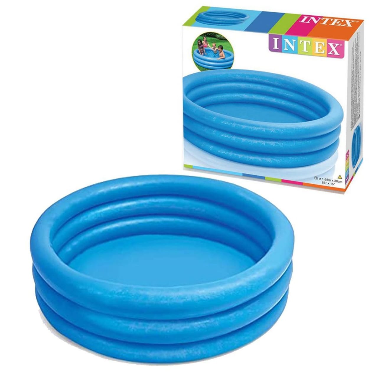 Piscina 66X15 INTEX Azul